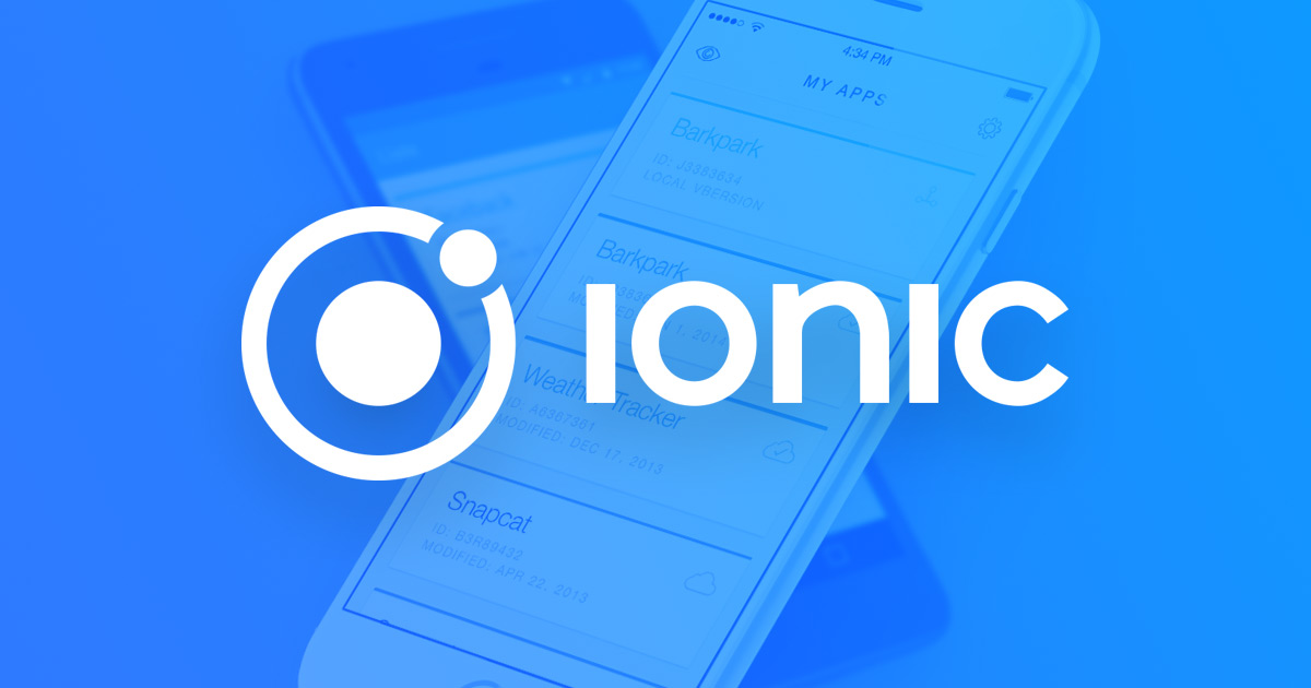 Build Robust Mobile Applications Using Ionic & Angular – TUTORIAL