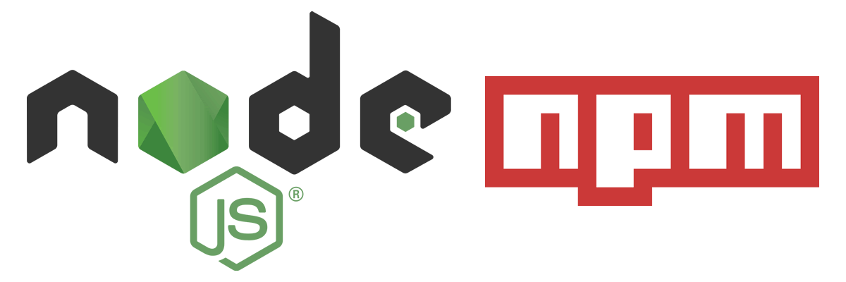 nodejs + npm logo