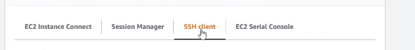 ssh client for amazon ec2 instance